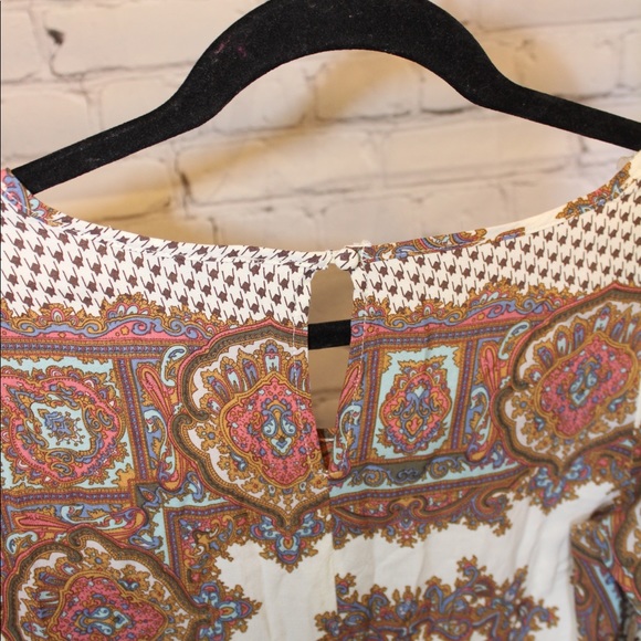 Umgee boho mini dress lace sleeves - Picture 6 of 7